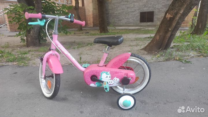 Велосипед btwin 14 (Декатлон) для девочки