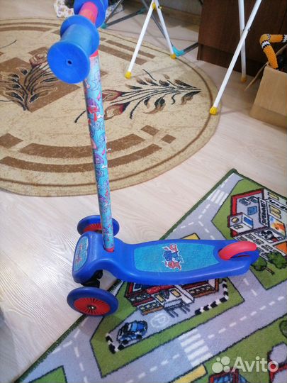 Самокат детский трехколесный бу