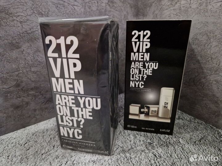 212 VIP Men Carolina Herrera для мужчин