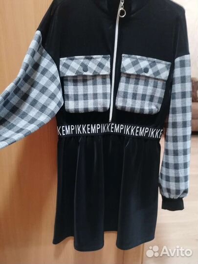 Стильное платье для девочки 158