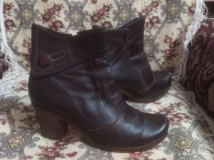 Ботильоны женские на каблуке 38