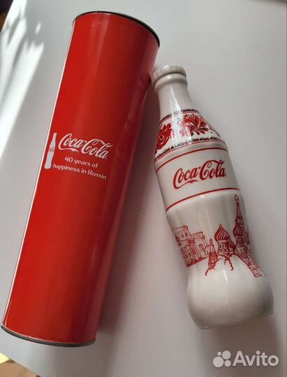 Коллекционная бутылка Coca-Cola