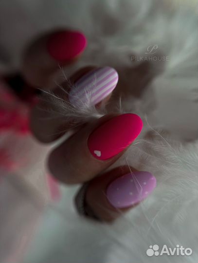 Маникюр гель лак укрепление