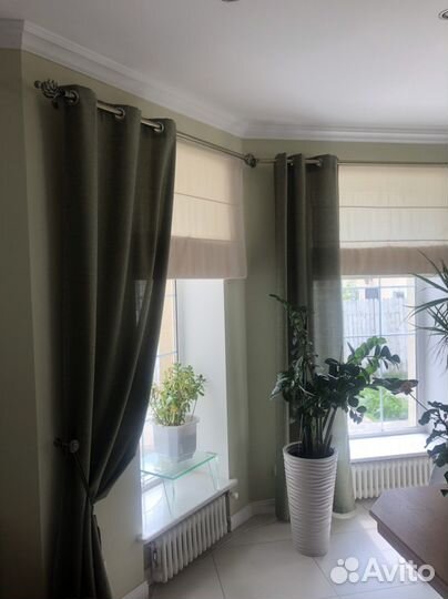 Пошив штор, подушек, покрывал на заказ