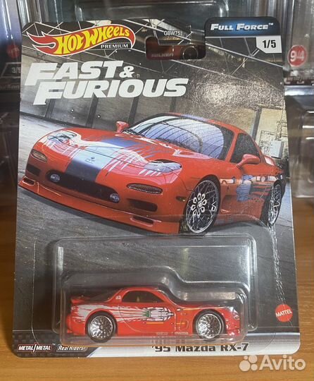 Hot wheels premium fast and furious