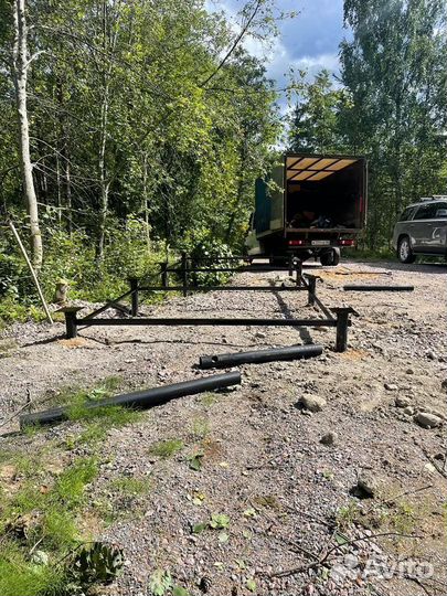 Винтовая свая d 108 для фундамента дома, бани