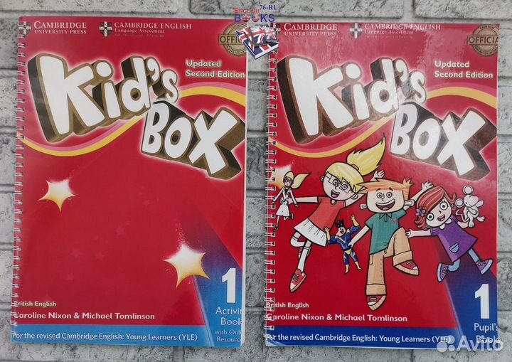 Kids Box 1,2,3,4,5,6,St Новый комплект