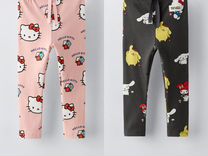 Легинсы для девочки zara hello kitty