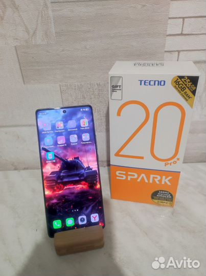 Tecno Spark 20 Pro+, 8/256 ГБ