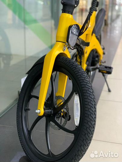 Стильный раскладной электровелосипед