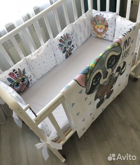 Бортики для кроватки