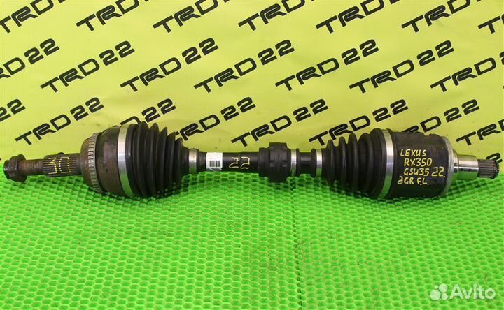 Привод передний левый Lexus Rx350 GSU35 2GR-FE