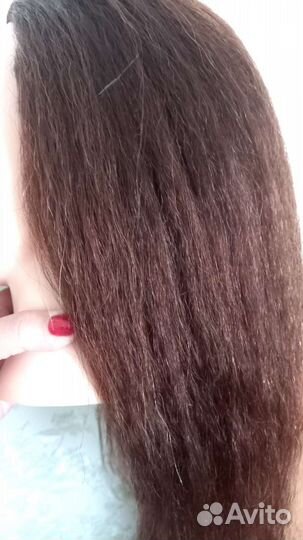 Голова манекен с натуральными волосами