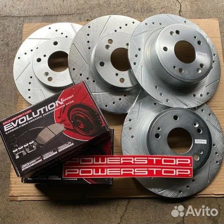 Диски колодки в круг PowerStop на Mazda CX-9