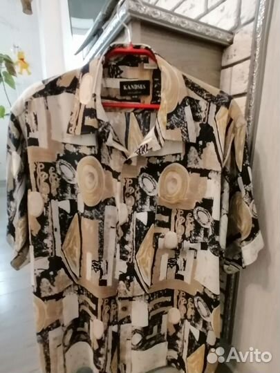 Рубашка легкая весна-лето