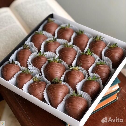 Клубника в шоколадной глазури