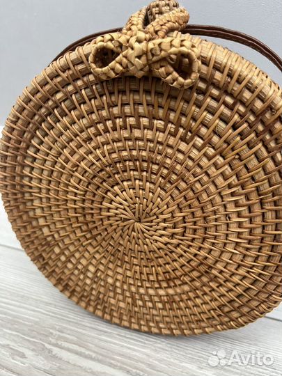 Плетенная сумка