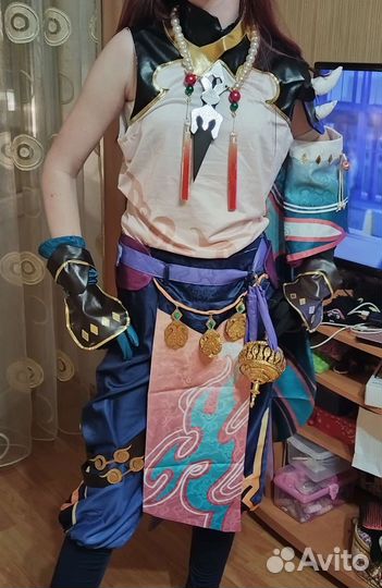 Костюмы косплей аниме геншин Сяо