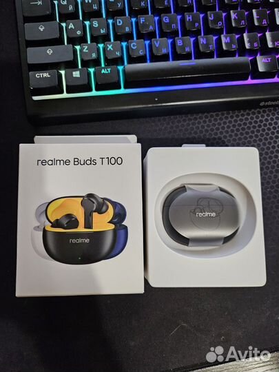 Беспроводные наушники realme buds t100