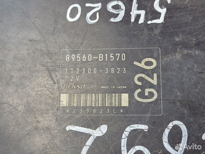 Блок управления двс Toyota BB 89560-B1570