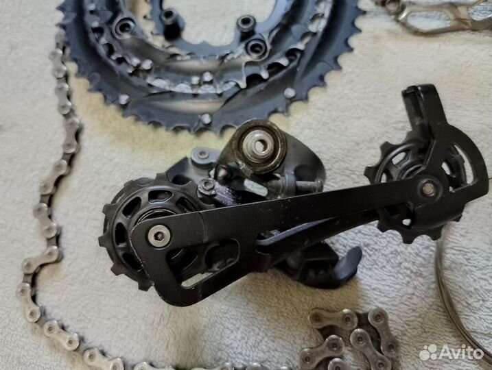 Группа sram X7 3x10 скоростей