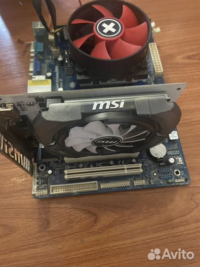 Сборка с видеокартой gt 730