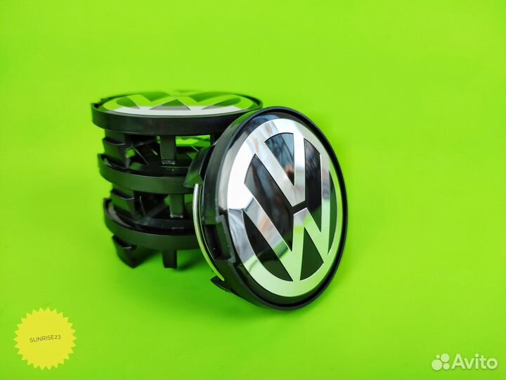 Колпачки на литые диски Volkswagen 62мм