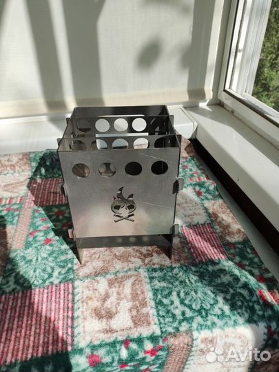 Печка щепочница