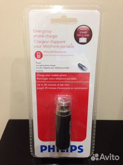 Устройство срочной зарядки телефонPhilips SCE 2110