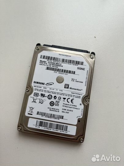 Жесткий диск 500 гб samsung
