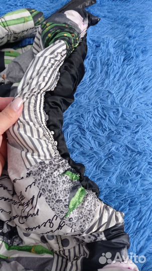 Пуховое пальто для девочки 122