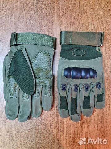 Перчатки олива зимние