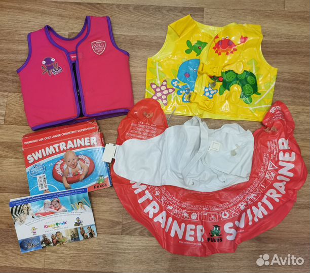 Круг Swimtrainer, Жилет speedo, ласты