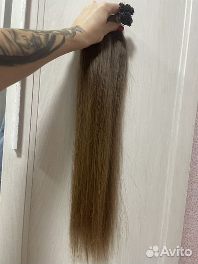 Детские волосы 60 см