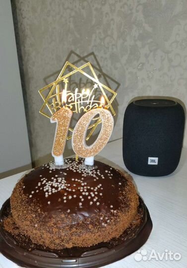 Свечи цифры на торт 6, 9, 10