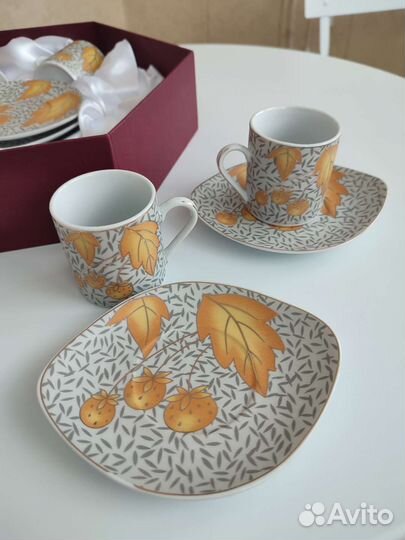 Кофейный сервиз на 6 персон