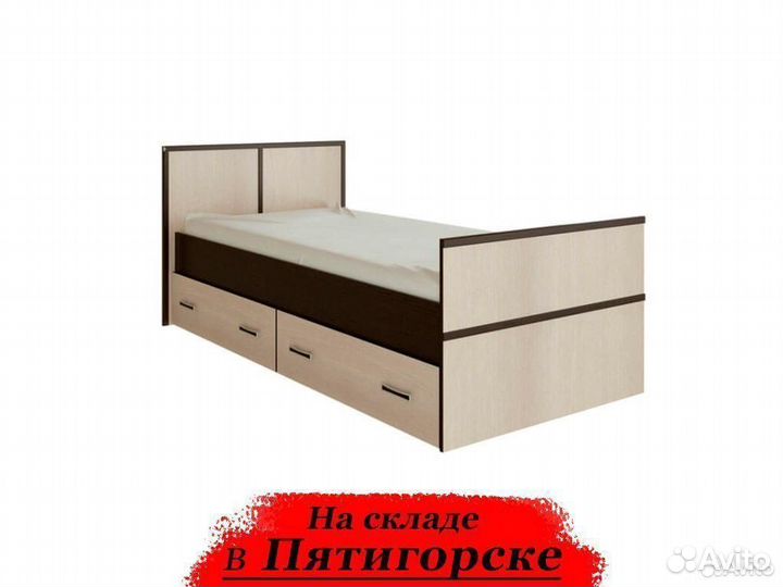 Кровать односпальная 90 см