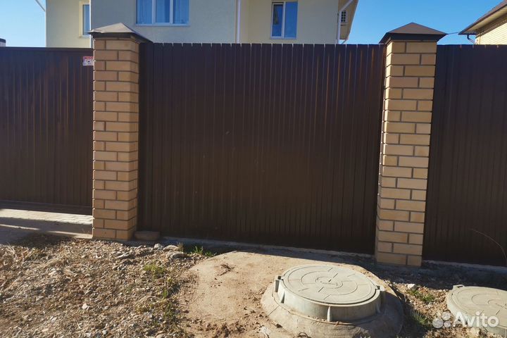 Забор из профнастила