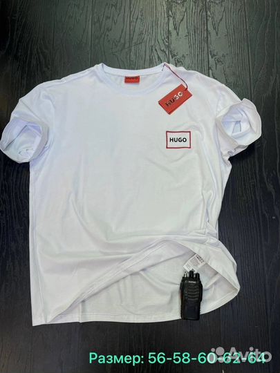 Футболка hugo большой размер с 56 до 64