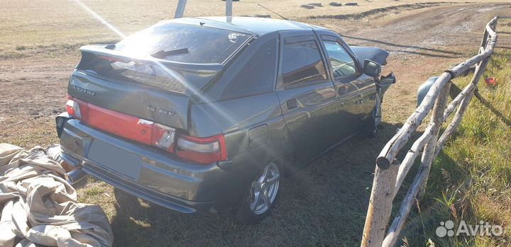 ВАЗ 2112 1.6 МТ, 2008, битый, 133 201 км