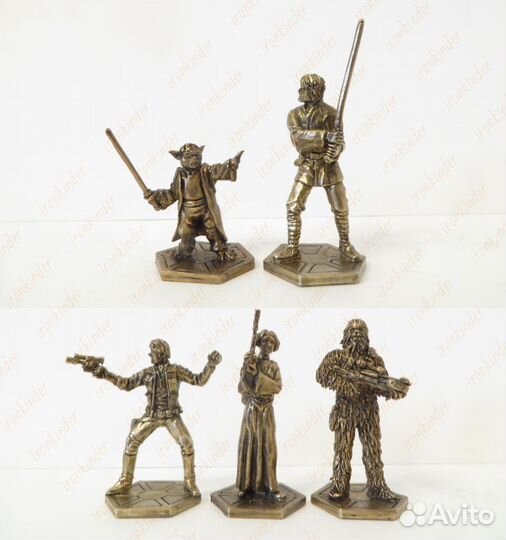 Металлические фигурки, бронза 40мм