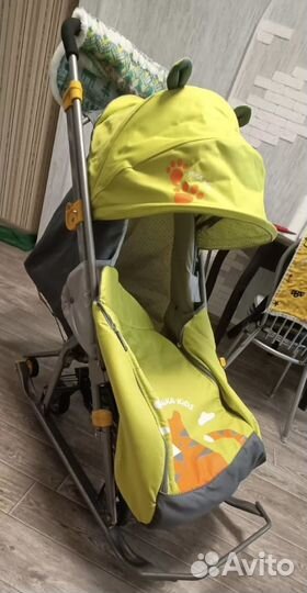 Коляска санки ника нд-7