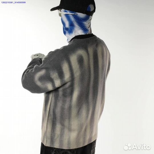 Свитер Supreme blurred logo (Арт.64609)