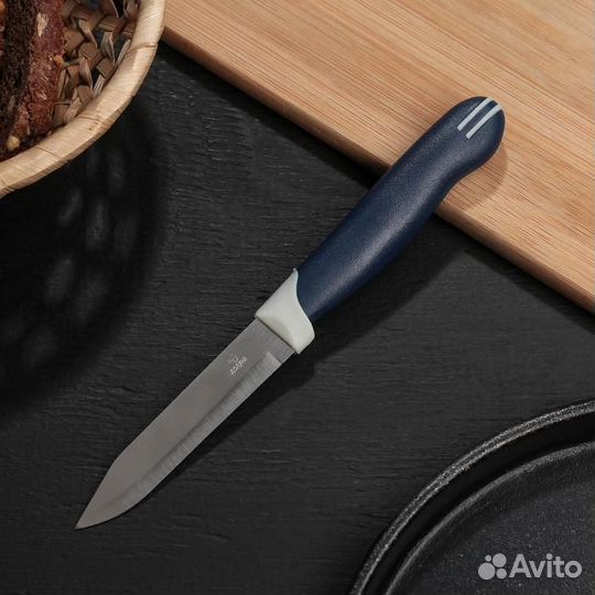 Нож кухонный Доляна «Страйп», лезвие 7,5 см