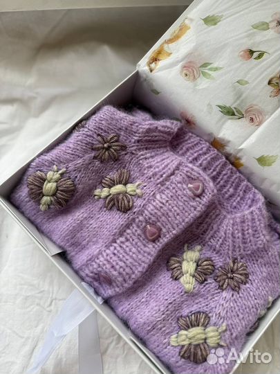 Кардиган для девочки 92