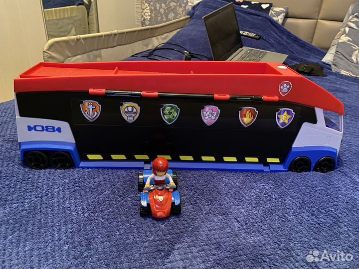 Патрулевоз с райдером щенячий patrol