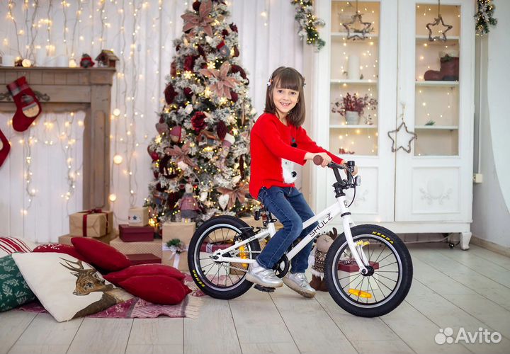 Детский велосипед shulz Cloe белый,16 алюминий