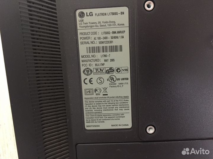 Монитор LG