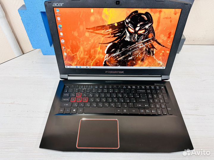 Игровой Acer i7-7700hq 16gb GTX 1050ti 4gb