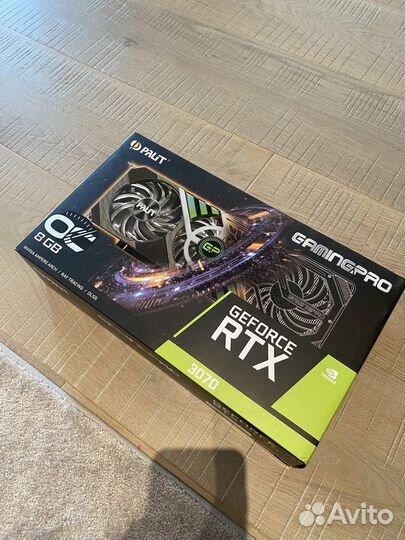 Видеокарта palit geforce RTX 3070